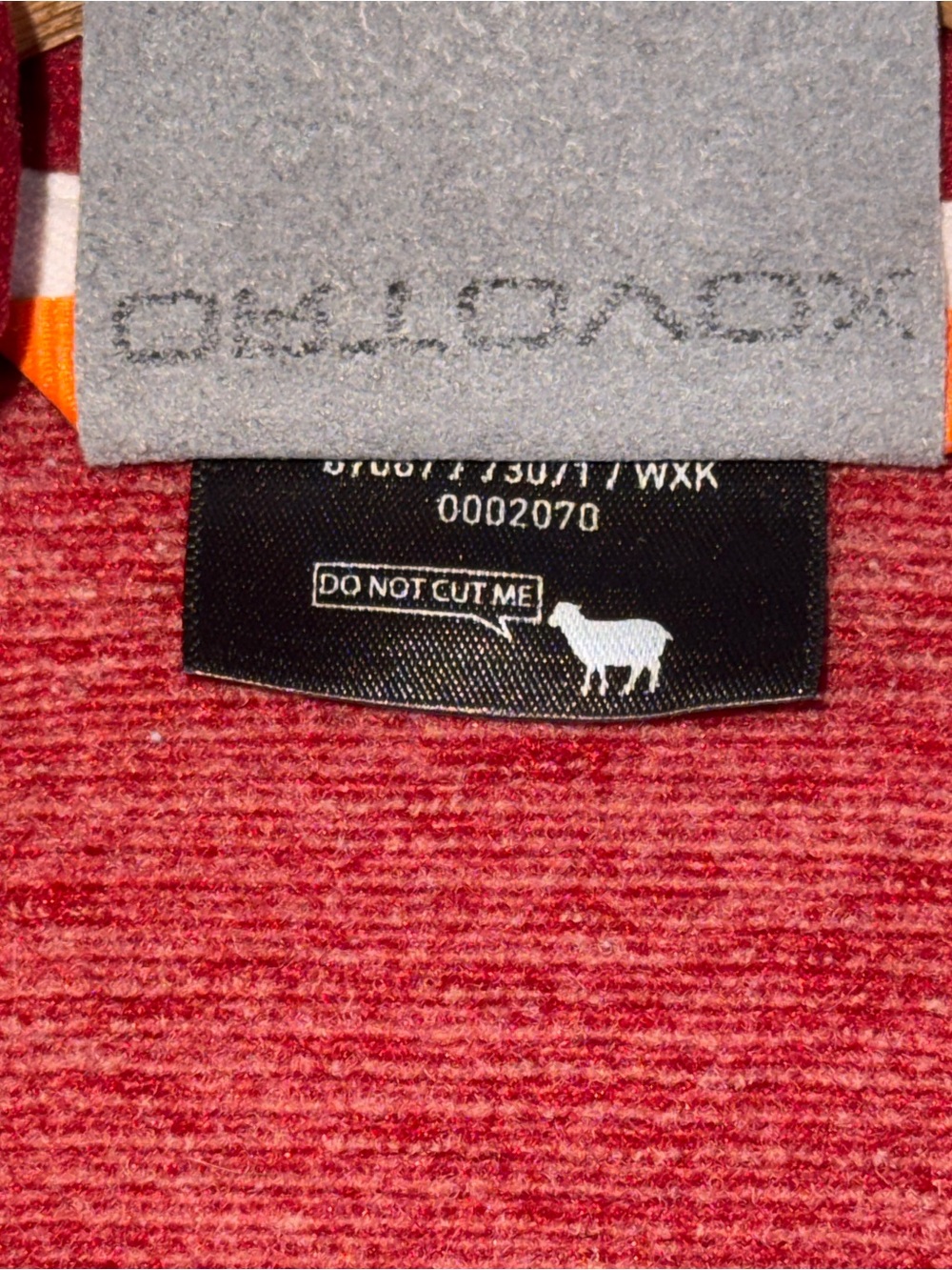 Ortovox Pullover Womens Medium Red Merino Wool 1/4 Zip Long Sleeve Base Layer - Picture 4 of 10
